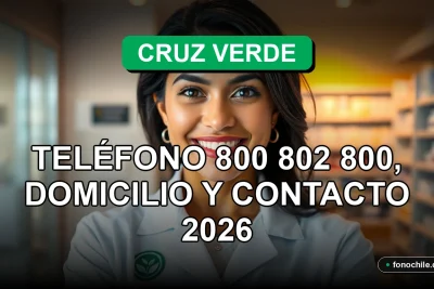 Una farmacéutica latina sonriendo, con el logo de Cruz Verde visible en su uniforme, en una farmacia moderna y bien iluminada.