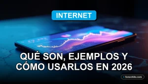 Concepto visual abstracto de datos e información digital representados por gráficos de colores brillantes sobre una superficie oscura.