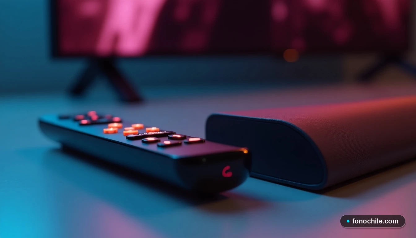 Dispositivos de control para ver deportes en vivo por streaming DAZN en la televisión del hogar.