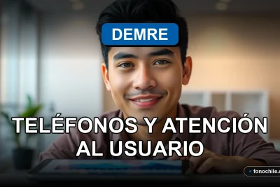 Demre Consultas 2026 - Teléfonos de atención al usuario y soporte técnico.