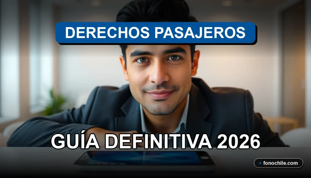 Una guía ilustrada sobre los derechos del pasajero de transporte en 2026, mostrando información clara y accesible.