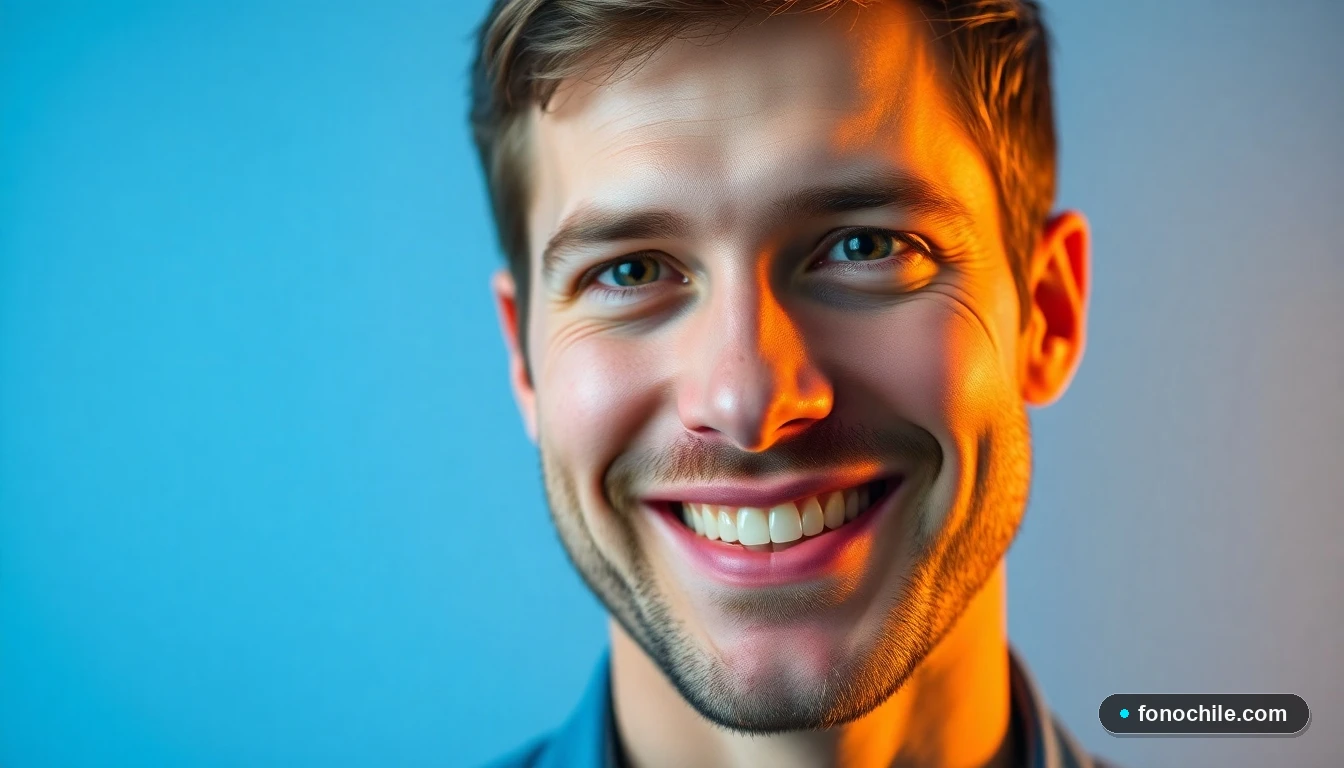 Un asesor de Movistar sonríe amablemente a la cámara, ofreciendo ayuda para consultar tu número móvil.