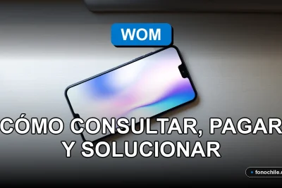 Consulta y pago de deudas de servicios móviles en WOM para 2026.
