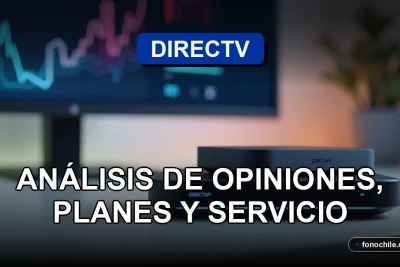 Análisis de planes y servicio de DIRECTV Chile 2026 en una mesa de trabajo moderna.