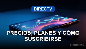 Suscripción a DIRECTV GO Chile mostrando planes y precios en una interfaz moderna