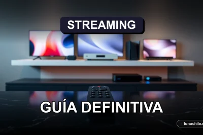 Dispositivos compatibles para streaming en Chile 2026: Smart TV, consolas, y decodificadores modernos en una mesa.