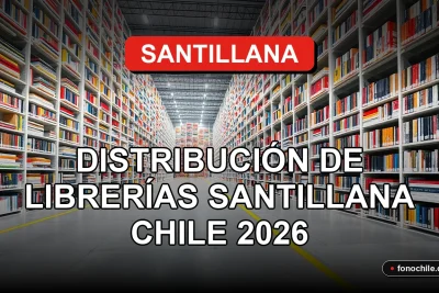 Distribución logística de libros educativos Santillana en Chile, vista aérea de almacén moderno con estanterías llenas.