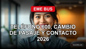 Una mujer hispana sonriendo, representando el servicio de atención al cliente de EME Bus.