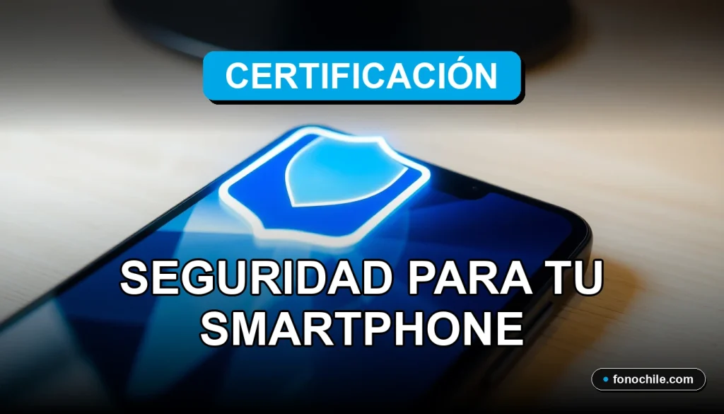 Empresa certificadora de seguridad para smartphones en Chile 2026, sello de confianza digital.