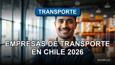 Empresas de transporte de carga y logística en Chile modernas y confiables