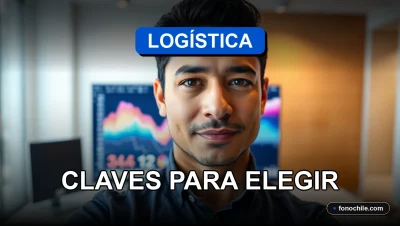 Claves para elegir una empresa de logística en Chile en 2026, mostrando análisis de datos y eficiencia operativa.