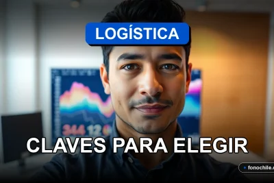 Claves para elegir una empresa de logística en Chile en 2026, mostrando análisis de datos y eficiencia operativa.