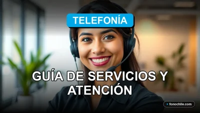 Guía de servicios de empresas de telecomunicaciones en Chile para el año 2026, mostrando atención al cliente y tecnología moderna.