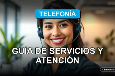 Guía de servicios de empresas de telecomunicaciones en Chile para el año 2026, mostrando atención al cliente y tecnología moderna.