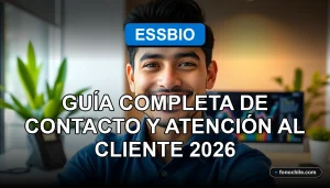 Atención al cliente de Essbio 600, servicio telefónico y soporte técnico para clientes residenciales.