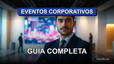 Guía completa para la organización de eventos corporativos en Santiago de Chile para el año 2026, mostrando planificación estratégica.