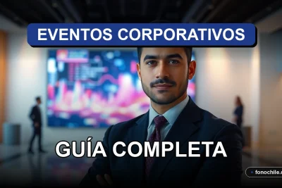 Guía completa para la organización de eventos corporativos en Santiago de Chile para el año 2026, mostrando planificación estratégica.