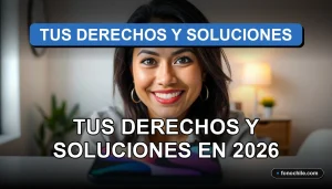 Persona sonriente hablando por teléfono en un entorno profesional y amigable.