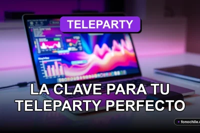 Una extensión de navegador moderna mostrada en una laptop, con gráficos abstractos de colores en su pantalla, sobre un escritorio minimalista.