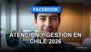 Atención al cliente y gestión empresarial de Facebook para empresas en Chile en el año 2026.