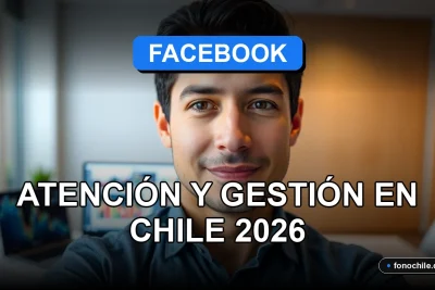 Atención al cliente y gestión empresarial de Facebook para empresas en Chile en el año 2026.