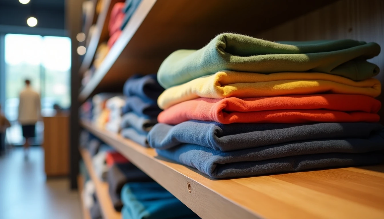 Ropa y moda Fashion's Park organizada en tienda