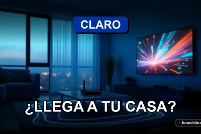 Fibra Óptica Claro 2026 llegando a un hogar moderno, conexión de internet de alta velocidad.