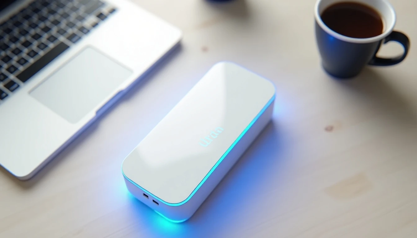 Router de fibra óptica Entel con conexión estable para internet de alta velocidad