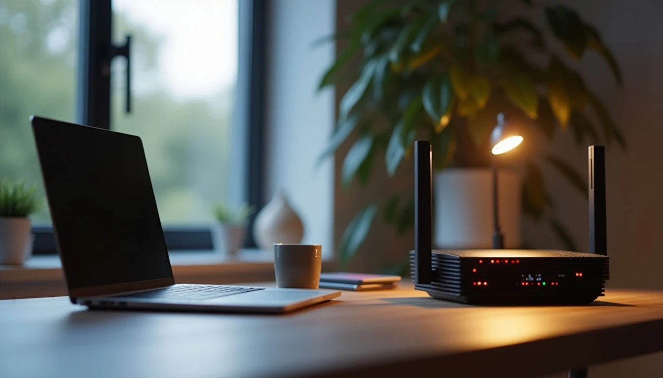 Fibra óptica Entel en un hogar moderno: internet rápido y estable para trabajar y estudiar