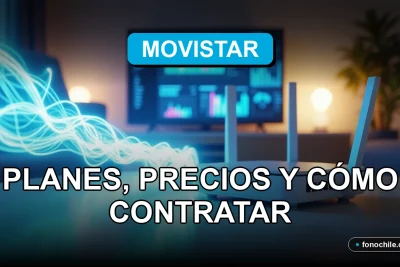Fibra óptica de alta velocidad Movistar en un hogar moderno con conexión estable y rápida.
