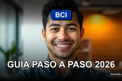Un hombre hispano sonriendo con confianza, representando el servicio al cliente de BCI para guiar en el proceso de reclamo.