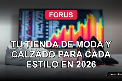 Una elegante composición de moda minimalista que muestra zapatos de tacón y tenis modernos sobre una mesa de mármol, con gráficos abstractos de colores en una pantalla de fondo.