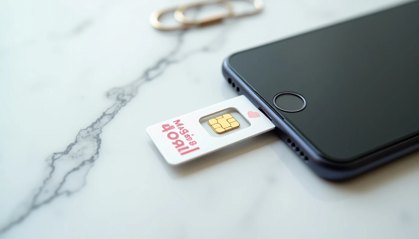 Chip o tarjeta SIM Movistar siendo insertado en un teléfono móvil, guía de activación 2026