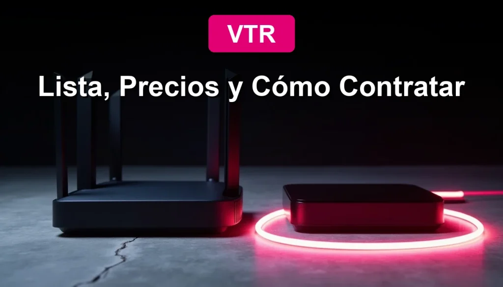 Guía completa de canales VTR 2026 con lista de precios y paquetes de televisión e internet en Chile.