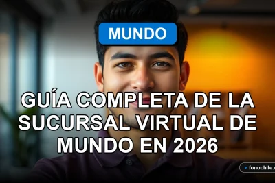 Guía completa de la sucursal virtual de la empresa de telecomunicaciones Mundo en 2026, mostrando una interfaz de usuario moderna y segura.