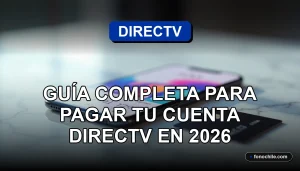 Guía para pagar tu cuenta DirecTV de forma rápida y segura en 2026.