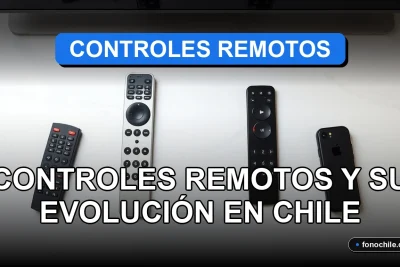 Guía definitiva de controles remotos modernos en Chile 2026, mostrando evolución tecnológica y diseño.