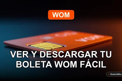 Una moderna tarjeta SIM WOM de color naranja brillante, descansando sobre una mesa de vidrio con reflejos suaves.