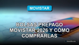 Guía para comprar bolsas de datos prepago Movistar en 2026 sobre fondo moderno.