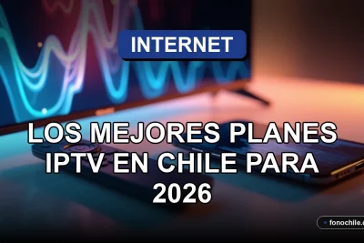 Un moderno control remoto de televisión inteligente y un teléfono móvil descansan sobre una mesa de madera clara, con pantallas que muestran gráficos abstractos de colores.