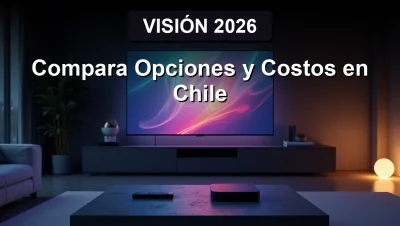 Guía comparativa de servicios de TV en Chile para 2026: streaming, cable y IPTV con análisis de costos.