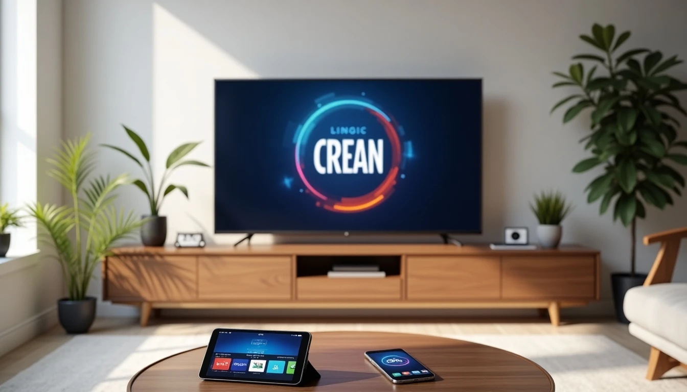 Dispositivos modernos para ver TV online en Chile: Smart TV, tablet y smartphone con apps de streaming