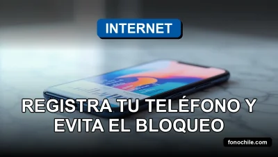 Teléfono inteligente moderno sobre una mesa con gráficos abstractos en su pantalla, representando el proceso de registro SAE 2026.