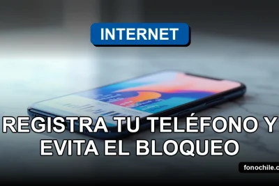 Teléfono inteligente moderno sobre una mesa con gráficos abstractos en su pantalla, representando el proceso de registro SAE 2026.