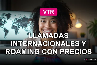 Guía VTR 2026 para llamadas internacionales y roaming con precios claros.