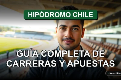 Guía de apuestas y carreras de caballos en el Hipódromo Chile para el año 2026.