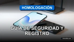 Guía de seguridad y registro para homologar un teléfono celular en Chile en 2026.