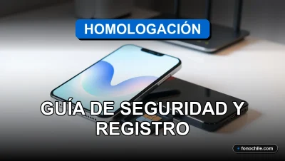 Guía de seguridad y registro para homologar un teléfono celular en Chile en 2026.