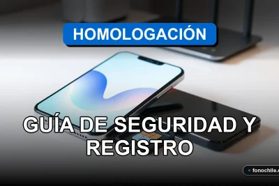 Guía de seguridad y registro para homologar un teléfono celular en Chile en 2026.
