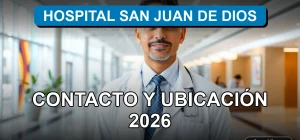 Hospital San Juan De Dios - Fachada principal y acceso moderno en 2026